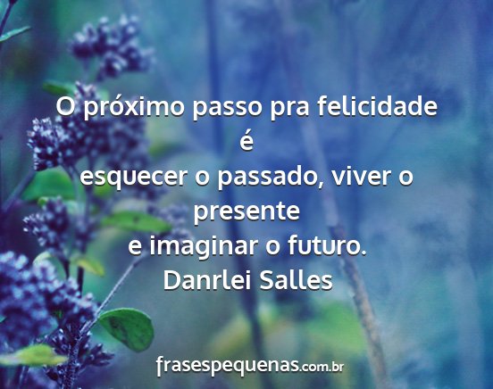 Danrlei Salles - O próximo passo pra felicidade é esquecer o...